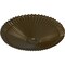 Ekena Millwork Shakuras Ceiling Medallion (Fits Canopies up to 5"), Hand-Painted Brass, 24"OD x 3"P CM24SHBRS - alternate 2